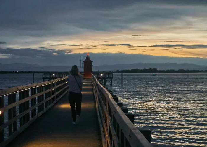 Lovely Duplex For 5 Guests In Peaceful Lignano Riviera *